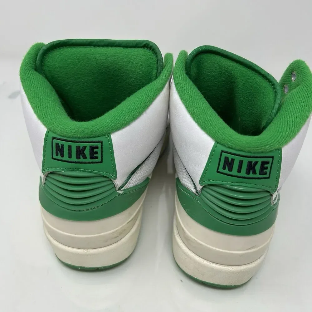 Jordan 2 Retro Lucky Green GS DQ8562 103 White Mens Size 6Y
